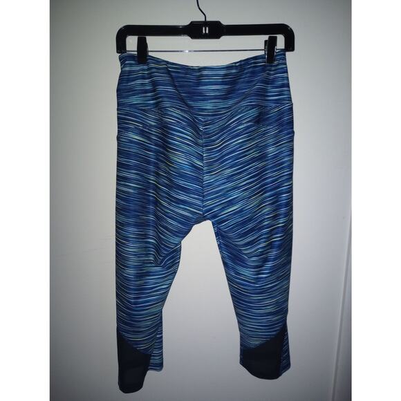 Bally Total Fitness Workout Yoga Exercise Athletic Legging Capris L - Picture 5 of 9